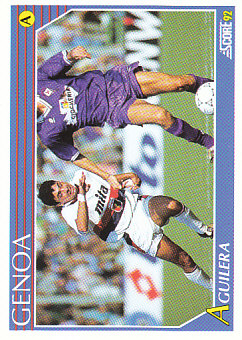 Carlos Alberto Aguilera Genoa Score 92 Seria A #116